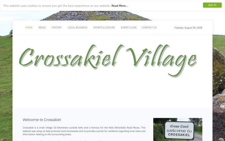 Screenshot of crossakiel.com