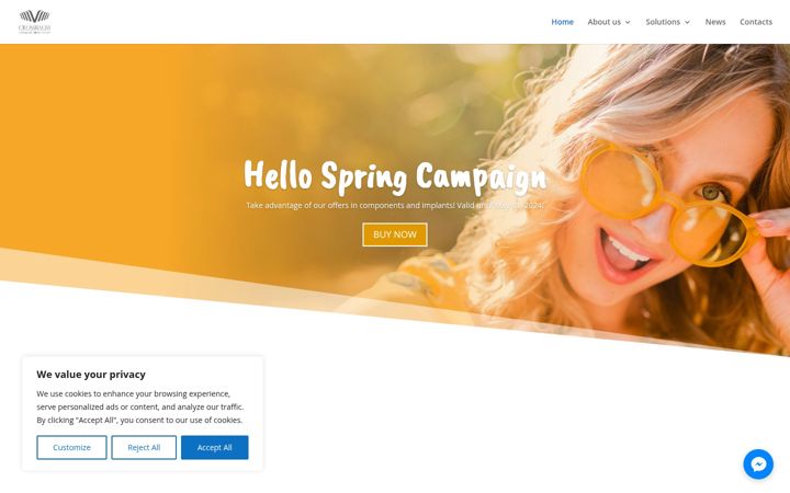Screenshot of crossbaum.com