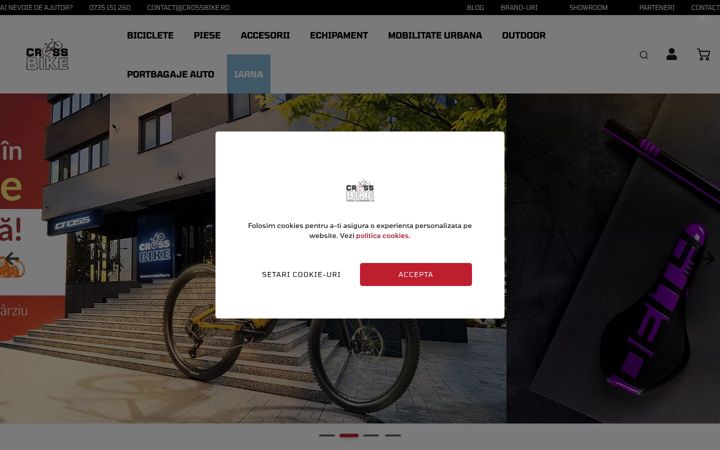Képernyőkép: crossbike.ro