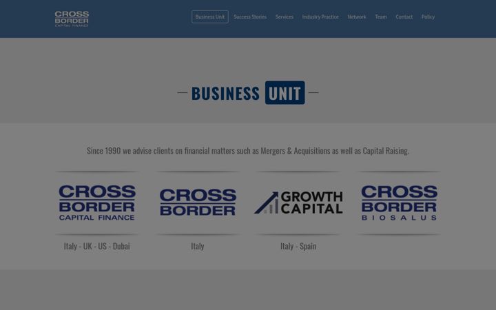 Screenshot of crossbordercapitalfinance.com
