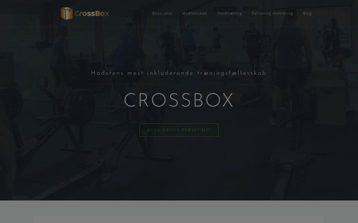 Screenshot of crossbox.dk