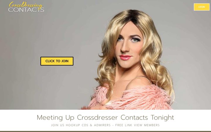 Екранна снимка на crossdressing-contacts.co.uk