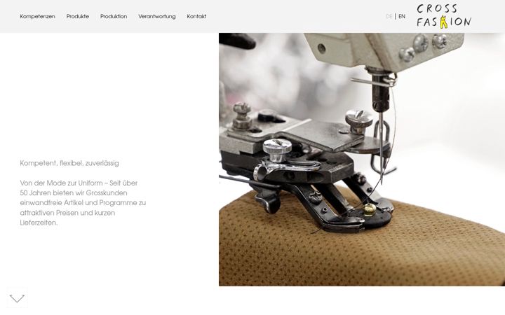 Screenshot of crossfashion.ch