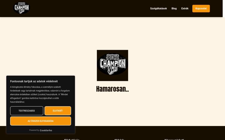 Screenshot of crossfight.hu