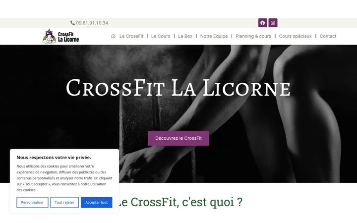 Ekrānuzņēmums no crossfit-lalicorne.fr