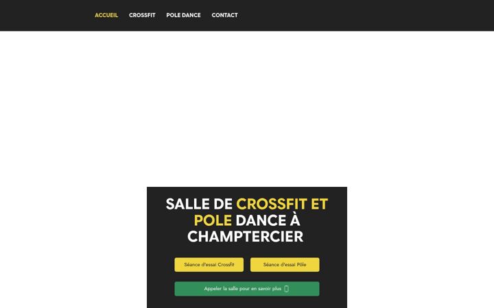 Ekrānuzņēmums no crossfit-lobet.fr