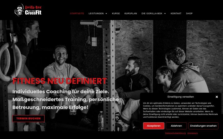 Screenshot of crossfit-ortenau.de