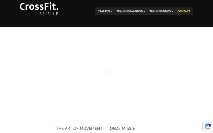Screenshot of crossfitbrielle.nl