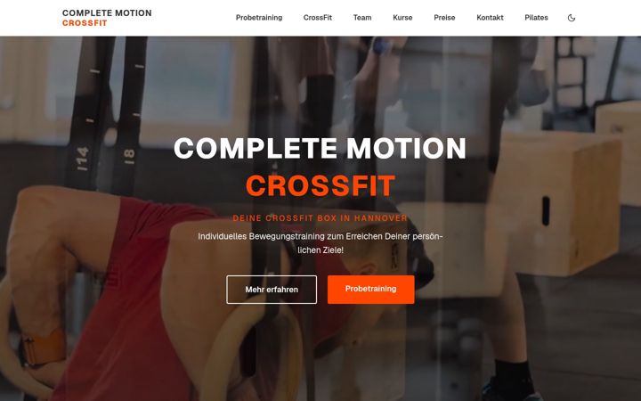 Screenshot of crossfitcomplete-motion.de