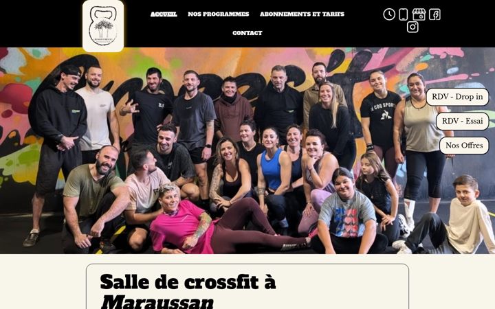 Ekrānuzņēmums no crossfitfriendly.fr