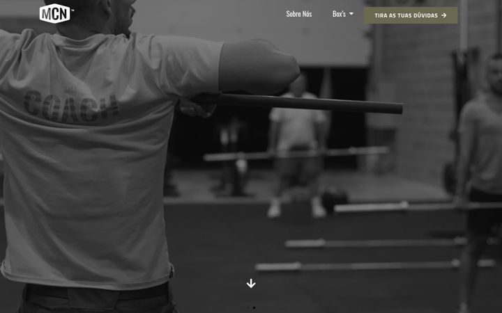Screenshot of crossfitmcn.pt