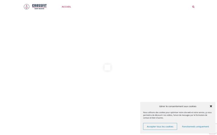 Screenshot of crossfitsaintnazaire.fr