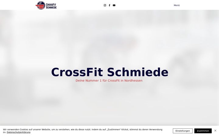 Screenshot of crossfitschmiede.de