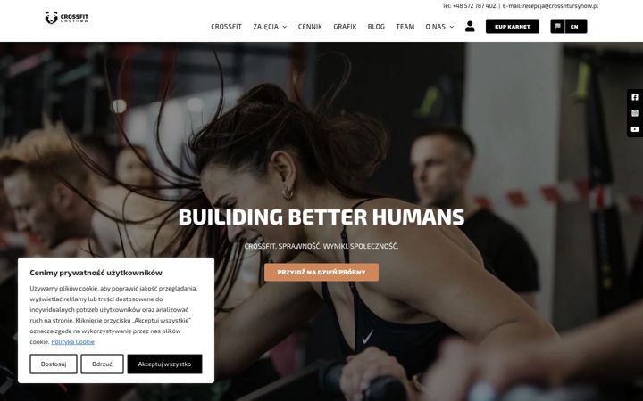 Screenshot di crossfitursynow.pl