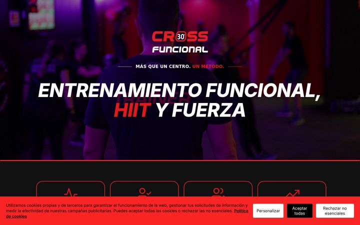 Screenshot of crossfuncional.es