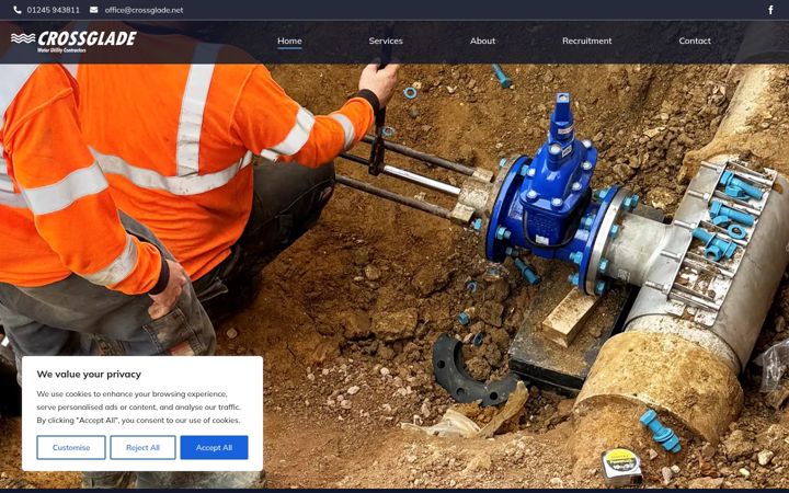 Screenshot of crossglade.com