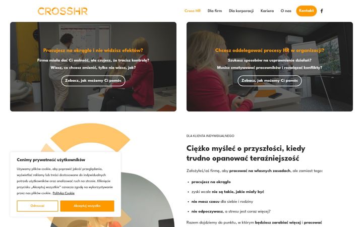 Screenshot of crosshr.pl