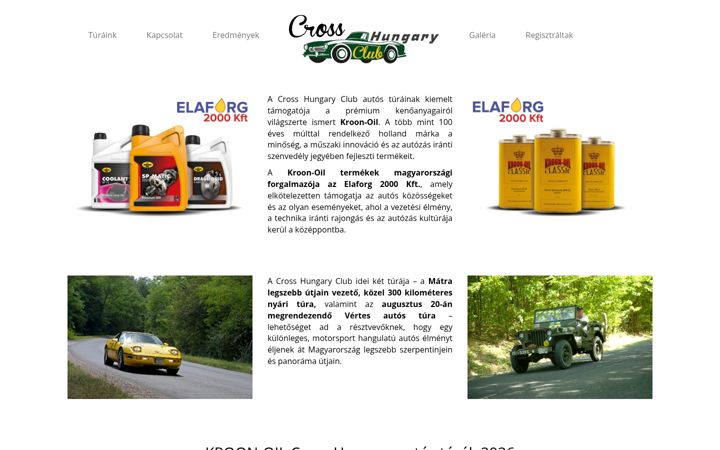 Screenshot of crosshungary.hu