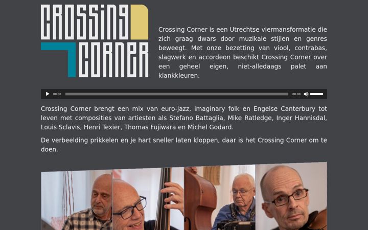 Screenshot ta' crossingcorner.nl