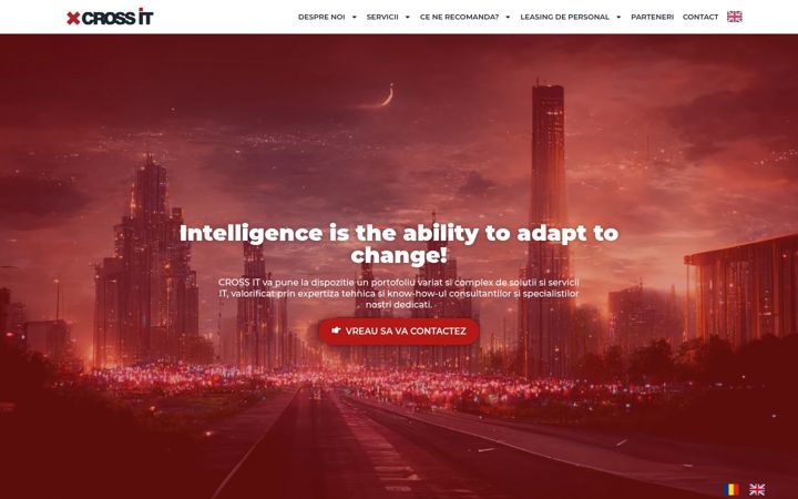 Screenshot of crossit.ro
