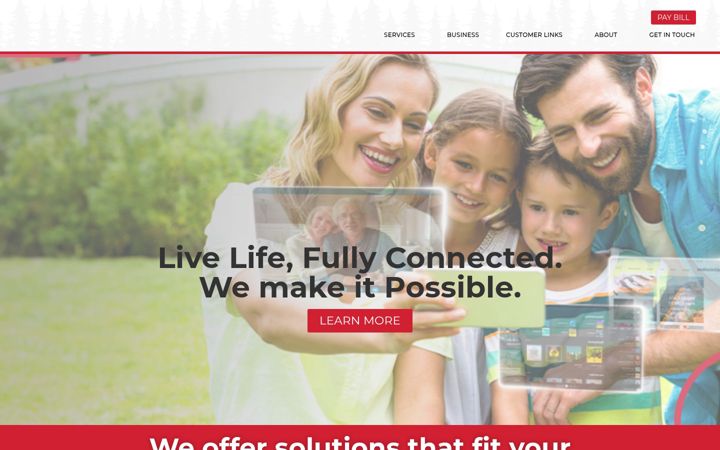 Screenshot of crosslake.net