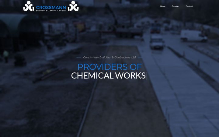 Screenshot of crossmannbuilders.co.uk