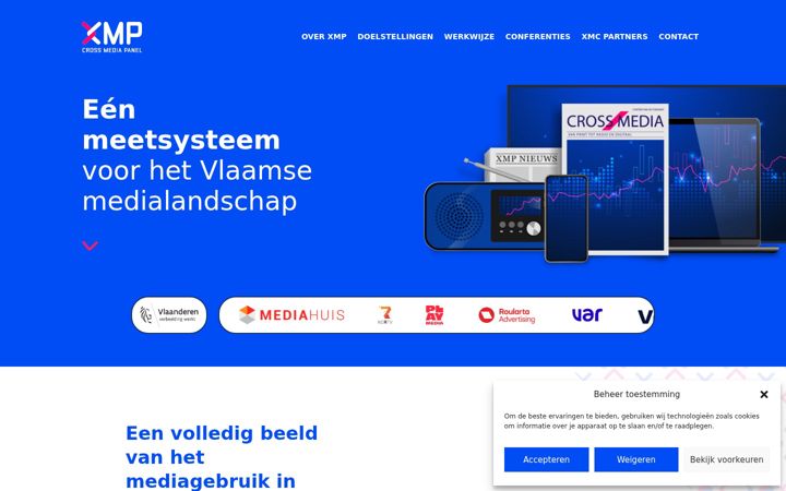 Screenshot of crossmediapanel.be
