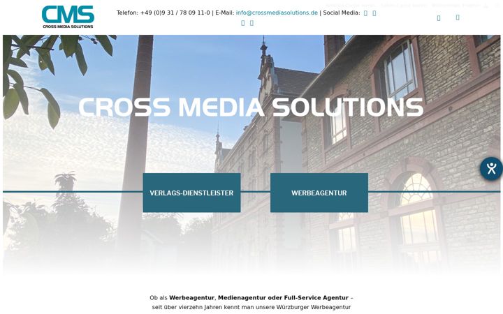 Screenshot of crossmediasolutions.de