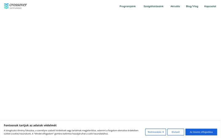Screenshot of crossoverkommunikacio.hu