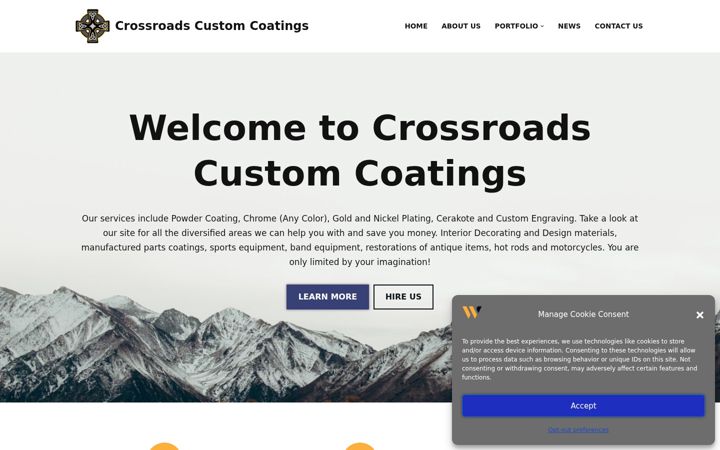 Screenshot of crossroads-collective.com