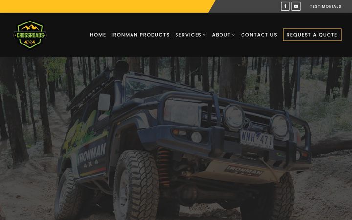 Ekraanipilt saidist crossroadsautomotive.com.au