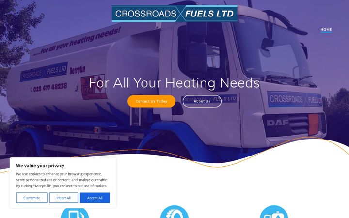 Screenshot of crossroadsfuels.co.uk