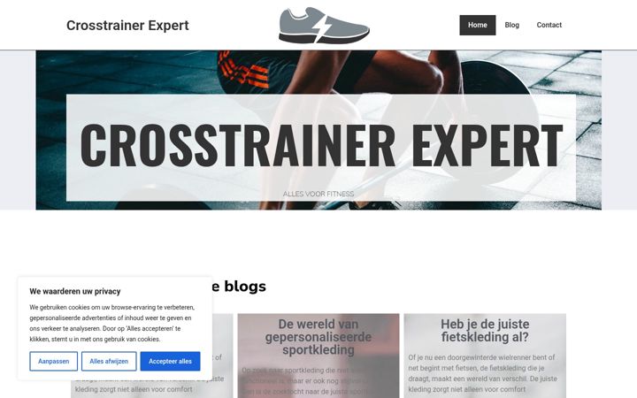 Zrzut ekranu crosstrainer-expert.nl