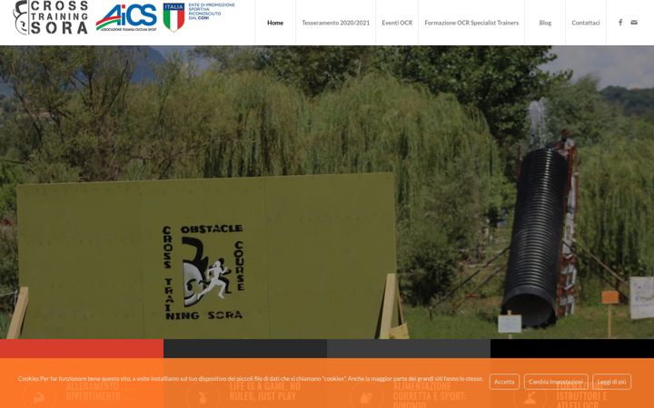Screenshot of crosstrainingsora.it