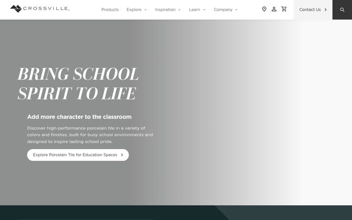 Screenshot of crossvilleinc.com