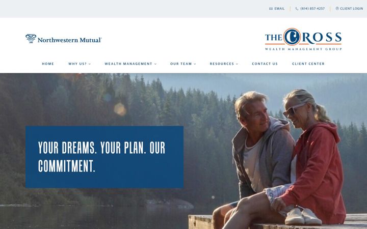 Screenshot of crosswealthmgmt.com
