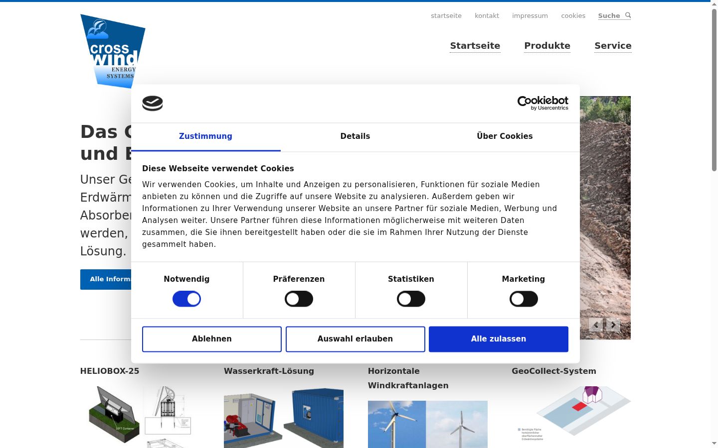 Zrzut ekranu banera zgody wyświetlanego przed jakąkolwiek interakcją