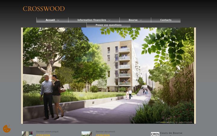 Screenshot of crosswood.fr