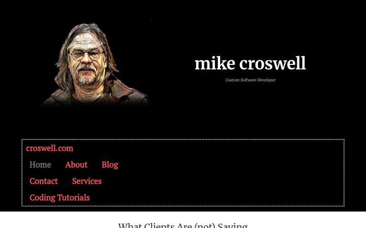 Screenshot of croswell.com