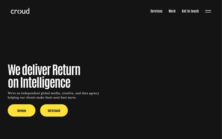 Screenshot of croud.com