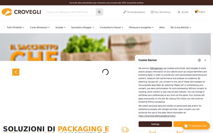 Screenshot of crovegli.it
