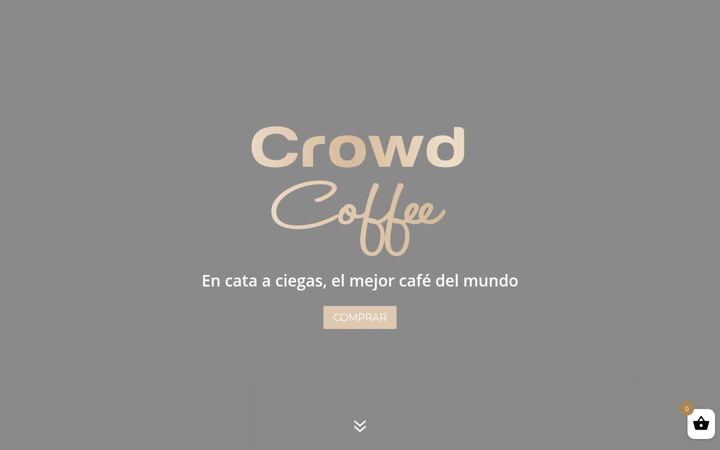Screenshot of crowdcoffee.es