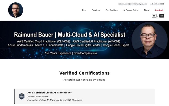 Screenshot of crowdcompany.info