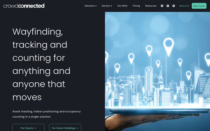 Screenshot of crowdconnected.com