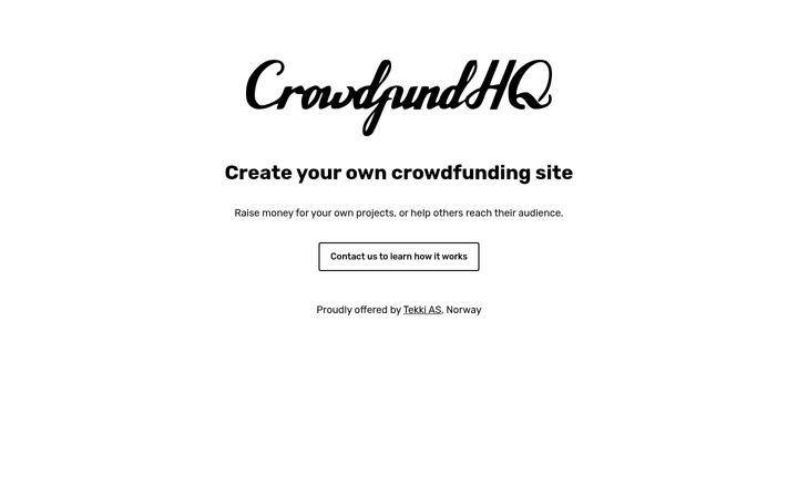 Screenshot of crowdfundhq.com