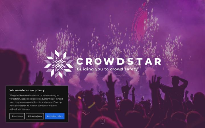 Screenshot of crowdstargroup.nl