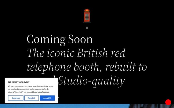Screenshot του crownbooth.co.uk