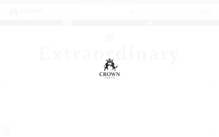 Screenshot di crowncaffe.com.br
