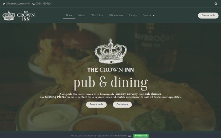 Screenshot of crowngilmorton.com