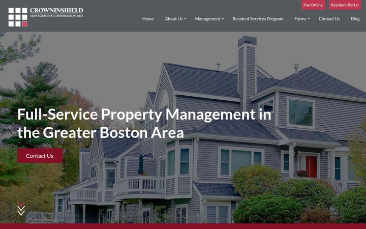 Screenshot of crowninshield.com